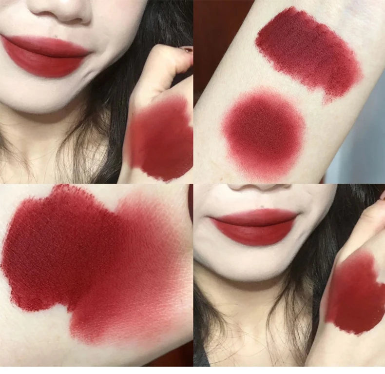 Gege Bear Adorable Rabbit Velvet Lip Mud — Matte Finish, Long-Lasting, Non-Transfer Lip Lacquer for a Whiter Appearance