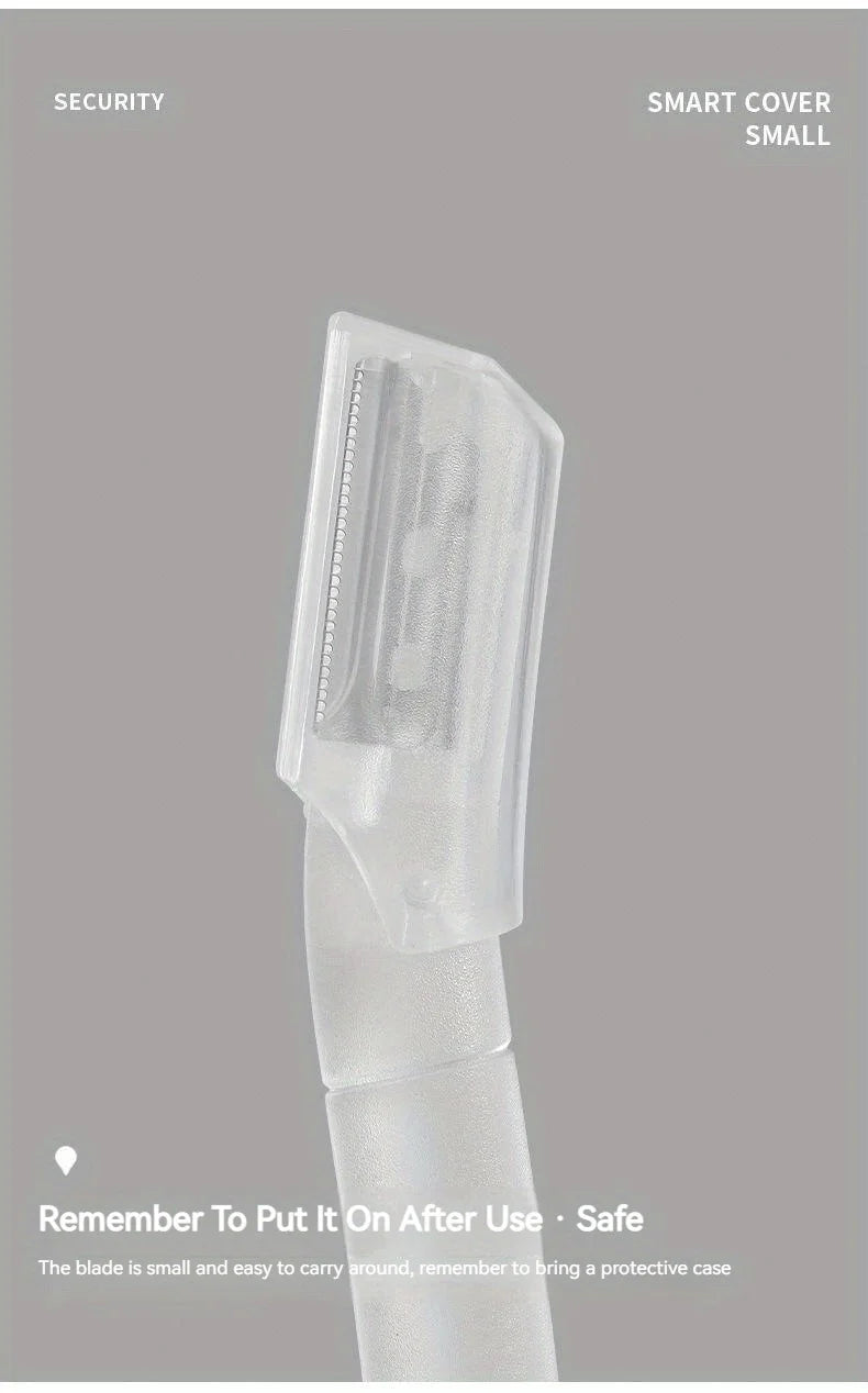 4pcs Eyebrow Razor, Face Razors For Women Facial Hair, Eyebrow Shaver, Dermaplaning Tool To Exfoliate And Refresh The Skin