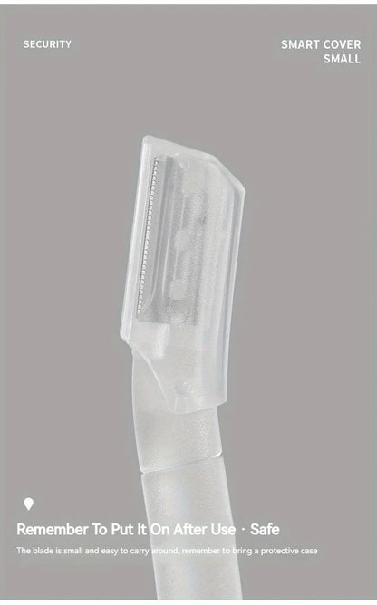 4pcs Eyebrow Razor, Face Razors For Women Facial Hair, Eyebrow Shaver, Dermaplaning Tool To Exfoliate And Refresh The Skin