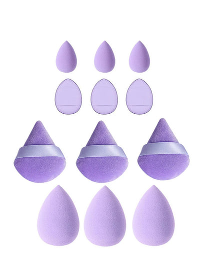 12-Piece All-Purpose Makeup Sponge Set