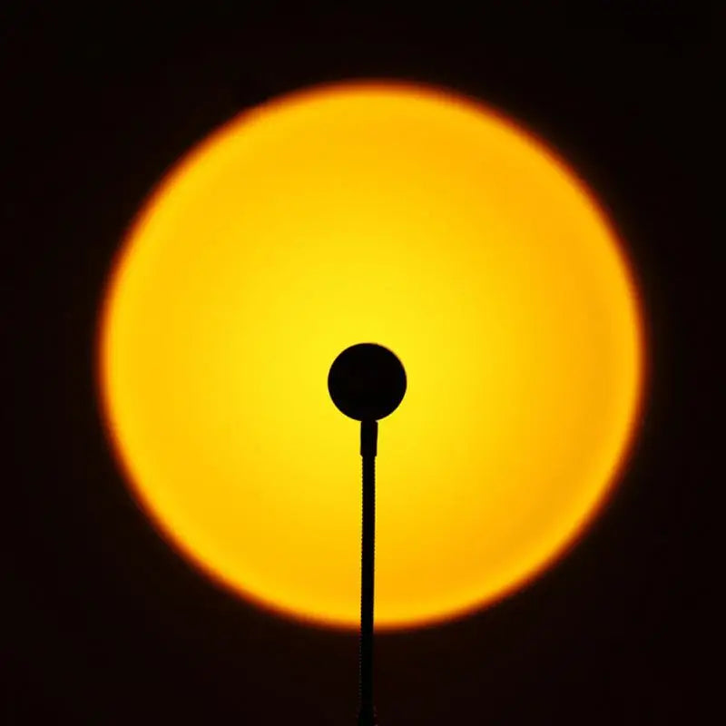 Sunset Photography Light USB Rainbo LED Light Mobile Phone Self  Neon Night Light Projector Photography Wall Atmosphere Light