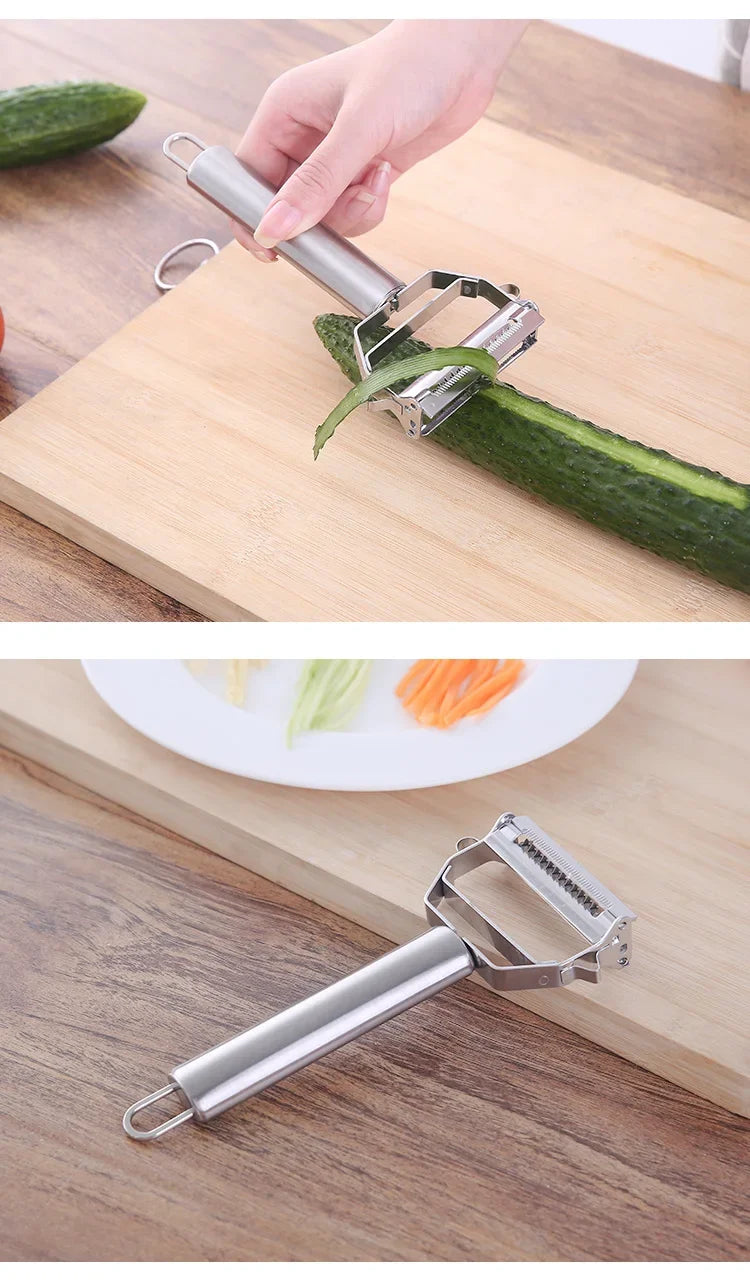 4in1 High Quality Stainless Steel Potato Cucumber Carrot Grater Multifunctional Vegetables Fruit Peeler Vegetable Slicer