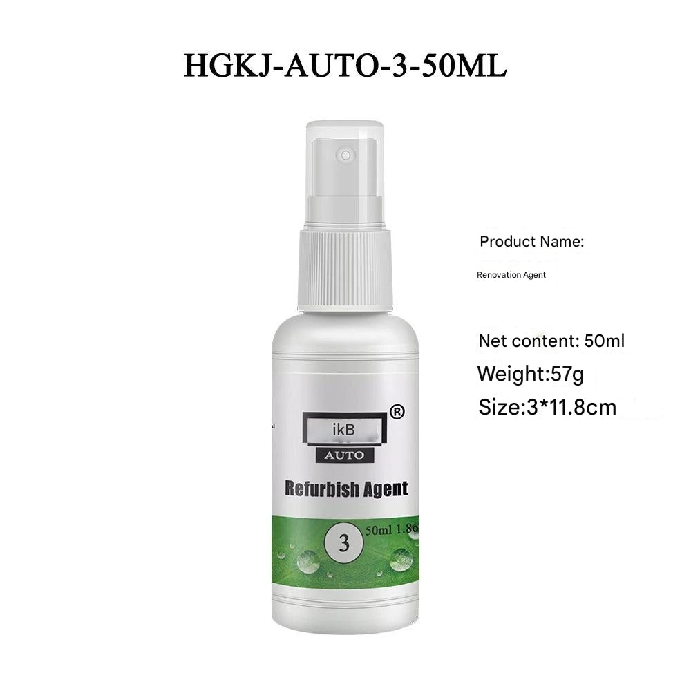 Plastic Restore Revitalizer Plastic Renovator Longlasting Coating For Car Rubbers Refurbish Clean Gloss Black Shine ﻿