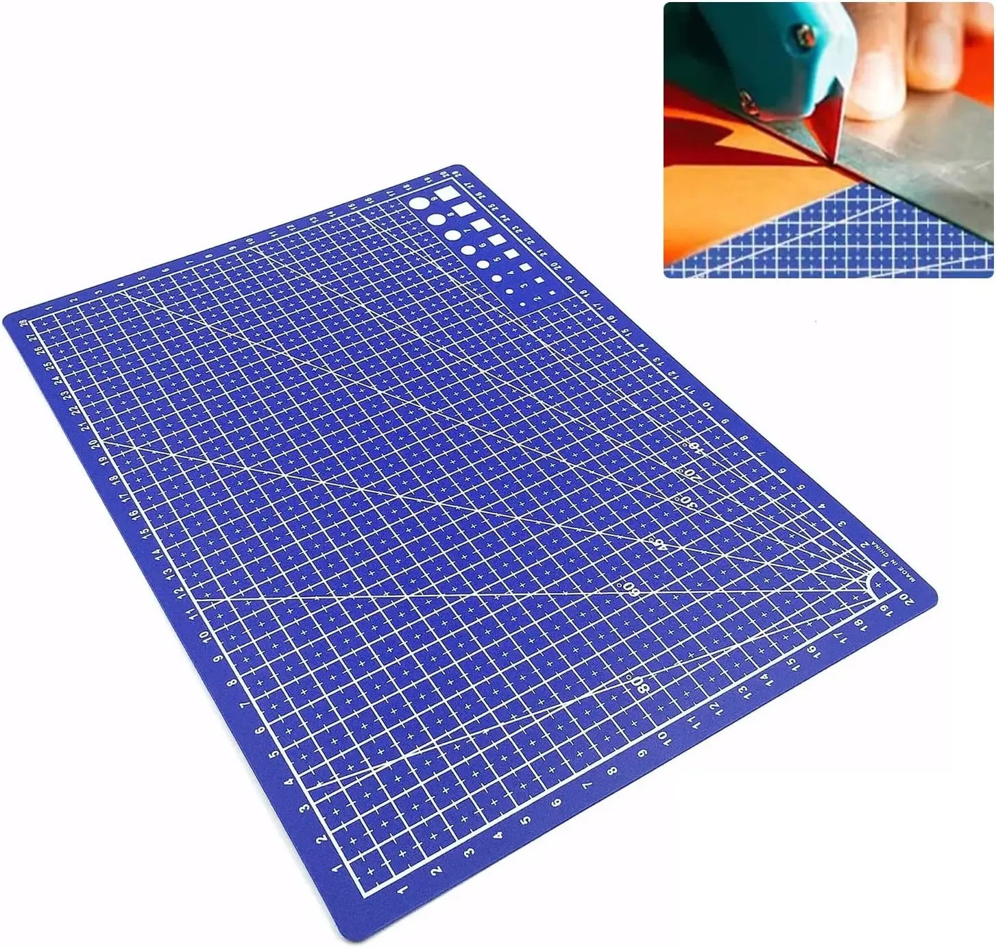 A3 A4 A5 PVC Cutting Mat Workbench Patchwork Sewing Manual DIY Knife Engraving Leather Cutting Board Single Side Underlay