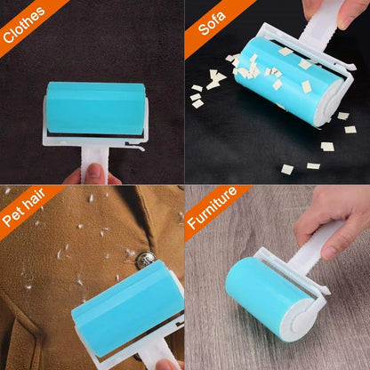 Washable Roller Lint Remover Portable Lint Remover for Clothes Carpet Sheets Reusable Lint Remover for Pets with Cover