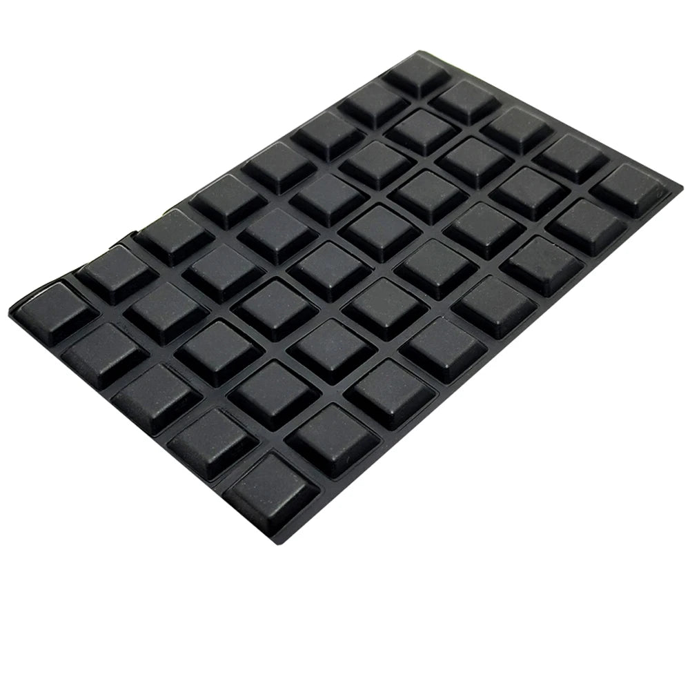 18-100Pcs Soft Silicone Rubber Anti Slip Bumpers Feet Pads Damper Buffer Cabinet Bumpers Silicone Furniture Pads Drawer Door Pad