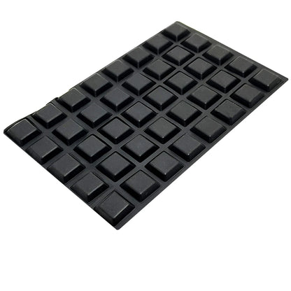 18-100Pcs Soft Silicone Rubber Anti Slip Bumpers Feet Pads Damper Buffer Cabinet Bumpers Silicone Furniture Pads Drawer Door Pad