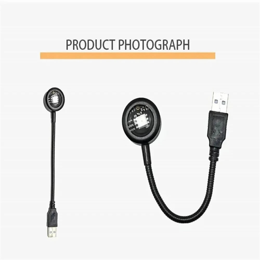 Sunset Photography Light USB Rainbo LED Light Mobile Phone Self  Neon Night Light Projector Photography Wall Atmosphere Light