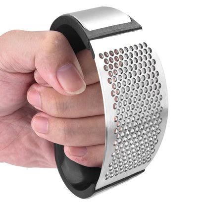 Stainless Steel Garlic Press Crusher Manual