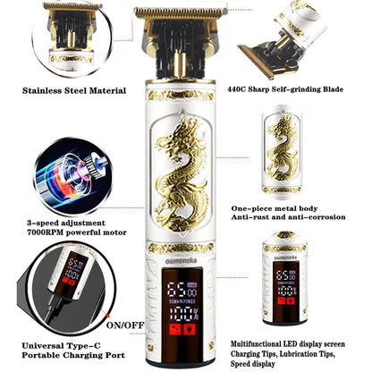 Hair Clipper Mower Professional  Barber Trimmer for Men