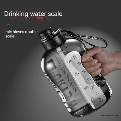 1.7L/2.7L/4L/5L Large Capacity Water Bottle Gym Cycling Cup Sports Water Bottle Portable For Fitness Camping Men Water Kellte