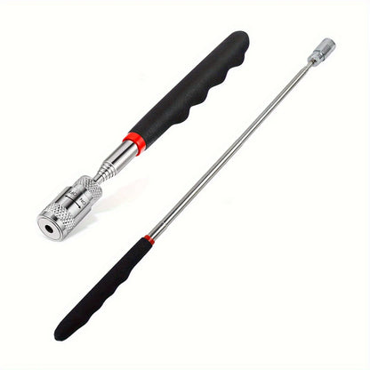 1pc Telescopic Pickup Magnetic Iron Rod Household Automotive Repair and Inspection Tool Strong Magnetic Metal Screw Suction Rod