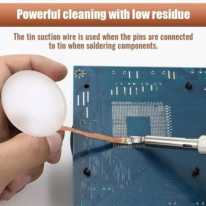 1PC 2.0mm 3.5mm 1.5M Welding Wires Desoldering Braid Solder Remover Wick Wire Welding Tin Sucker Repair Tool