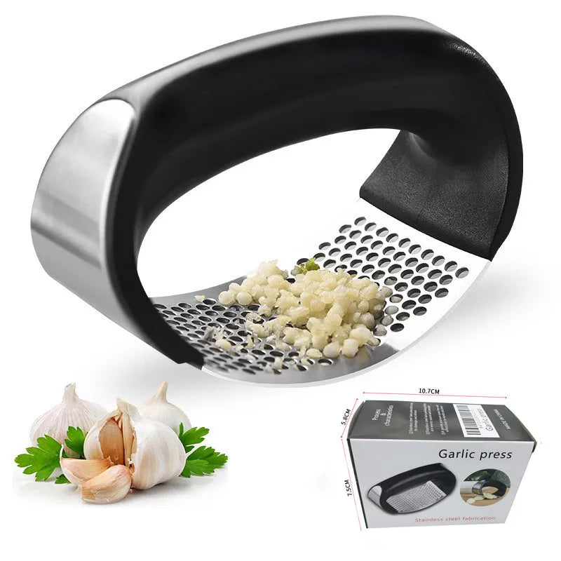 Stainless Steel Garlic Press Crusher Manual