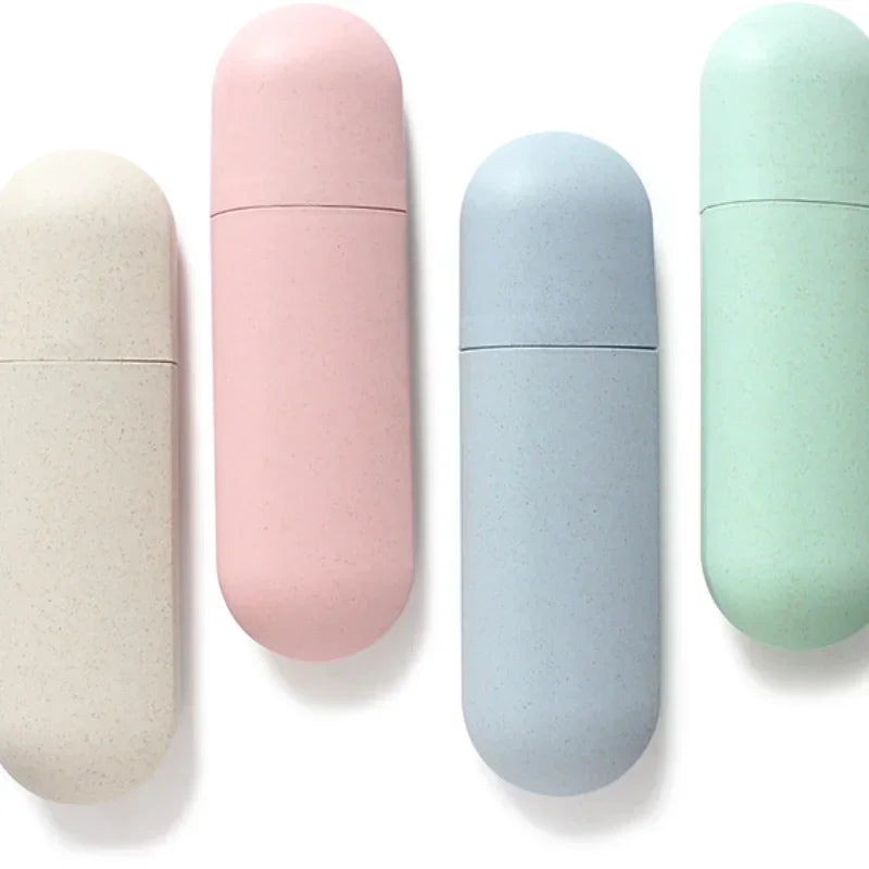 Portable Toothbrush Holder Travel Toothpaste