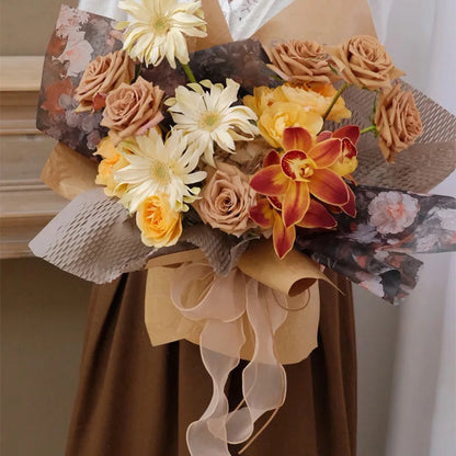 10Yards/Roll Sheer Chiffon Ribbon Organza Satin Ribbons For Gift Wrapping Decoration Wedding Bouquets Wreath Sewing Supplies