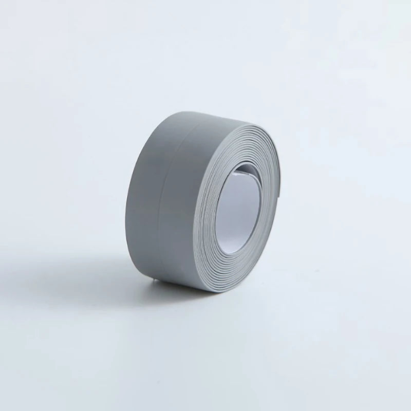 3.2m Shower Bath Sealing Tape PVC Waterproof Self Adhesive Caulk Tape For Bathroom Toilet  Edge Sealer Kitchen Anti Mold Tape