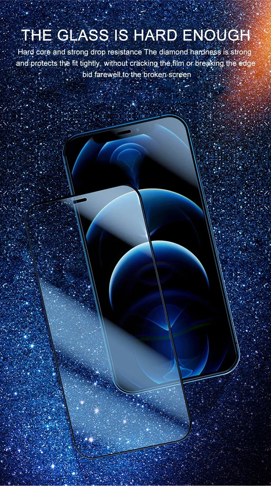 3PCS 30D Tempered Glass Screen Protector for IPhone 13 14 11 15 16 Pro Max Plus 12 Mini XS XR X Film 16Pro ScreenProtector Film