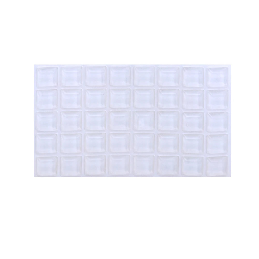 18-100Pcs Soft Silicone Rubber Anti Slip Bumpers Feet Pads Damper Buffer Cabinet Bumpers Silicone Furniture Pads Drawer Door Pad