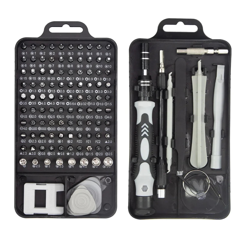 115 in 1 Precision Screwdriver Set Multifunctional Magnetic Repair Tools Kit for Computer Laptop Phone MacBook Household Repairs