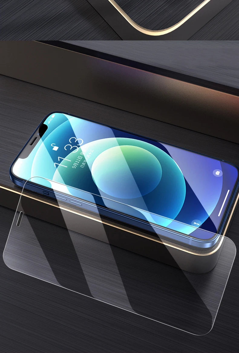 3PCS Tempered Glass For iPhone 15 14 13 12 11 Pro Max 7 8 Plus Screen Protector For iPhone X XS Max XR Protective Glass Film