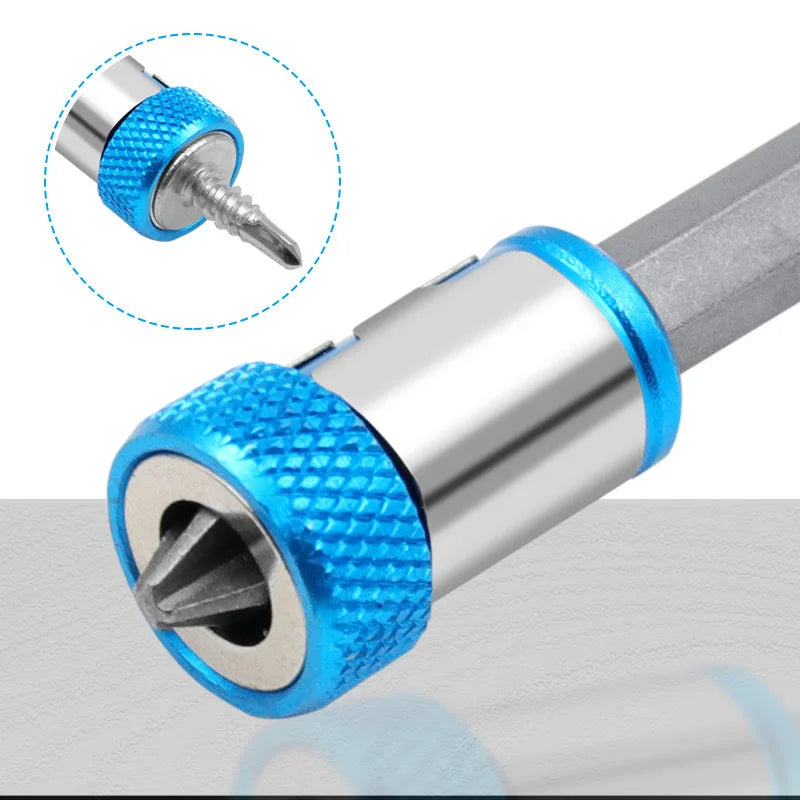 1PCS Magnetic Bit Holder Alloy Electric Magnetic Ring Screwdriver Bit Head Holder Anti Corrosion Magnetizer for Phillip Bit
