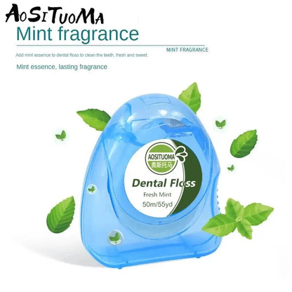 3pcs Ultraclean Mint Dental Floss Effective Plaque Removal,Teeth&amp;Gum Protection Shred Resistant ForThoroughly Clean InTight Area