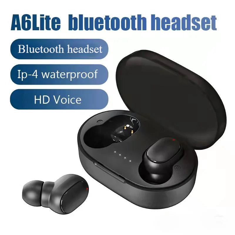 Original A6S TWS Headset Wireless Earphones Bluetooth