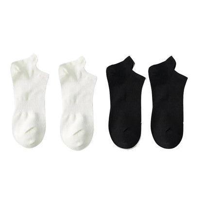4 Pairs Man Cotton Short Socks Fashion Breathable Mesh Men Comfortable Casual Ankle Sock Pack Male Street Fashions