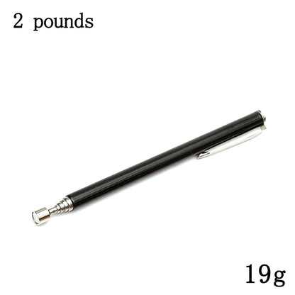 Strong Magnetic Suction Rod Orange Red Handle Magnetic Pickup Stainless Steel Antenna Retractable Suction Iron Rod