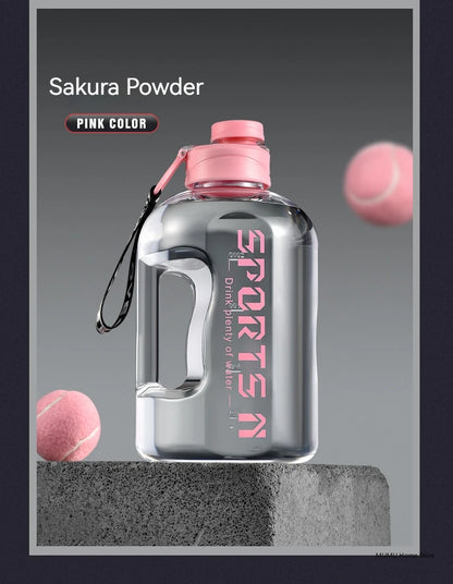 1.7L/2.7L/4L/5L Large Capacity Water Bottle Gym Cycling Cup Sports Water Bottle Portable For Fitness Camping Men Water Kellte