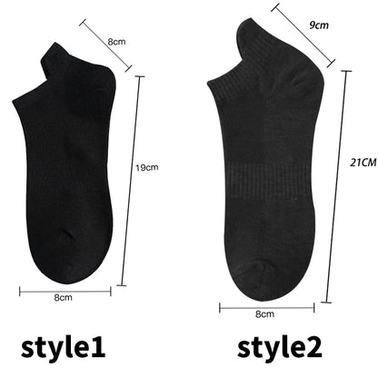4 Pairs Man Cotton Short Socks Fashion Breathable Mesh Men Comfortable Casual Ankle Sock Pack Male Street Fashions