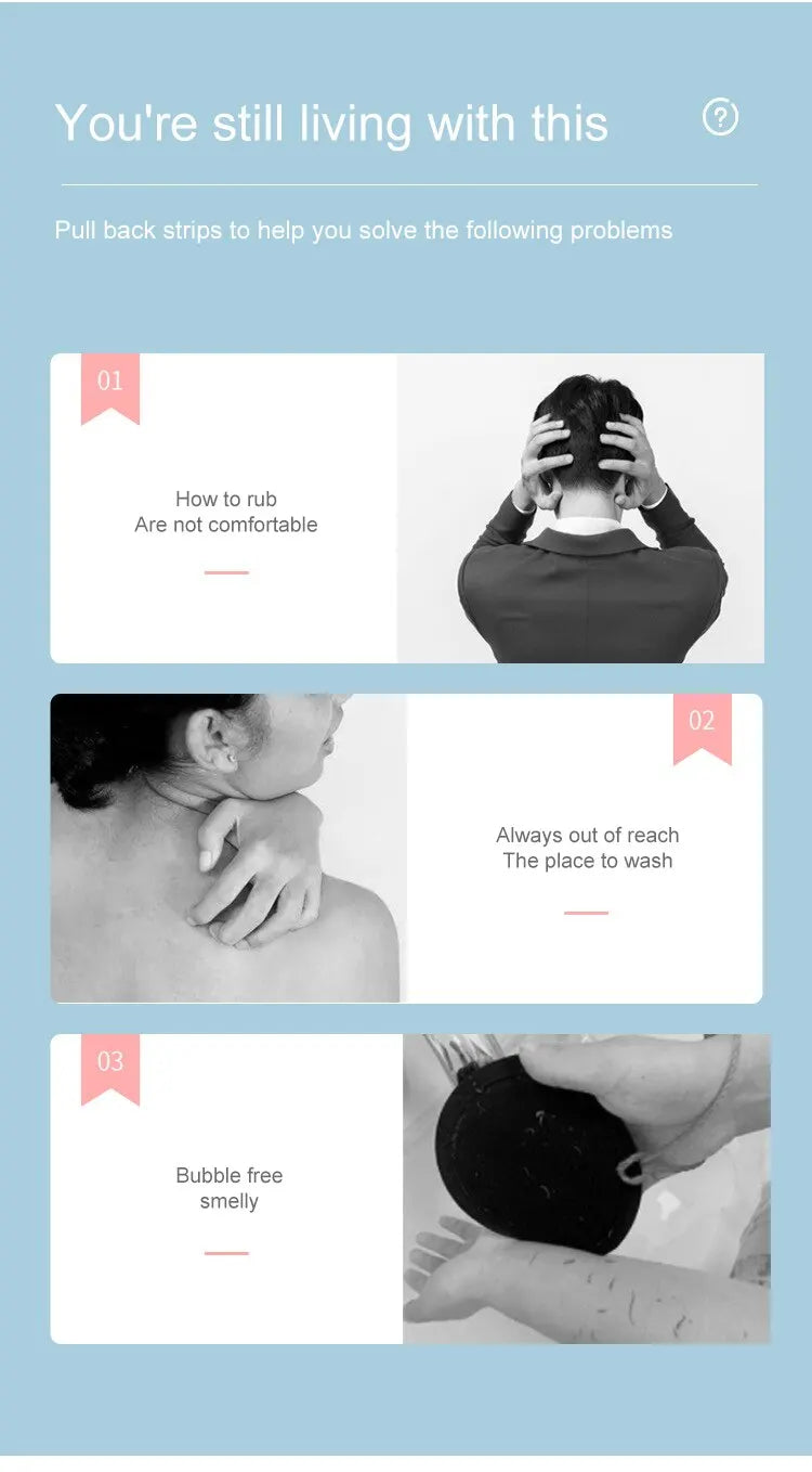 Bath Washers A Long Back Pulled Stripping and Scrubbing Bath Towel for Rubbing Wash and Rub Dirt