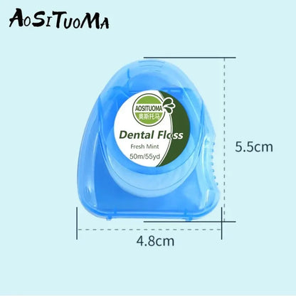 3pcs Ultraclean Mint Dental Floss Effective Plaque Removal,Teeth&amp;Gum Protection Shred Resistant ForThoroughly Clean InTight Area