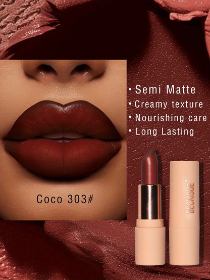 Bare Matte Silky Matte Lipstick Long-lasting Waterproof and glossy finish, Easy to color