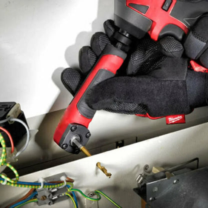 1/4 Inch 90°/105° Degree Right Angle Attachment Labor-saving Corner Electric Drill Chuck Rotatable Screwdriver Socket Adapter