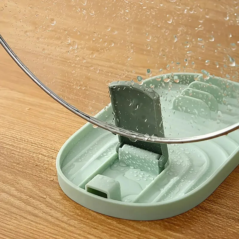 1/2Pcs Polychrome Nordic Style Pot Holder Lid Shovel Storage Rack Practical Multifunctional Kitchen Supplies Non-slip