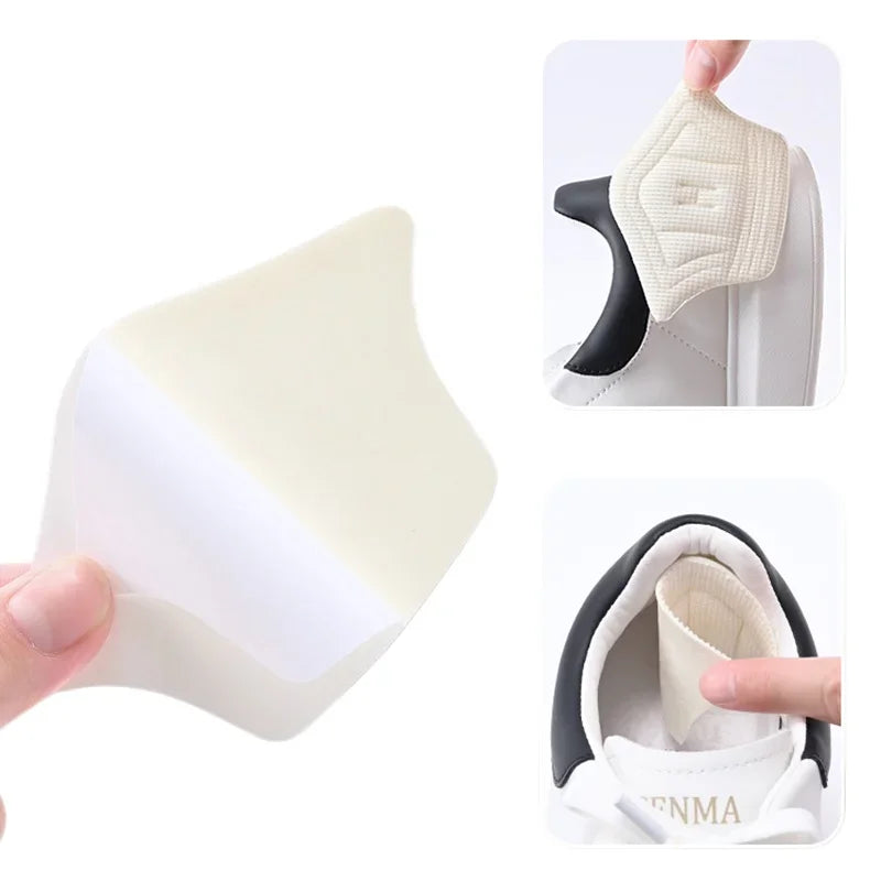 3pair/6pcs Insoles Patch Heel Pads for Sport Shoes Back Sticker Adjustable Size Antiwear Feet Pad Cushion Insert Insole Inserts