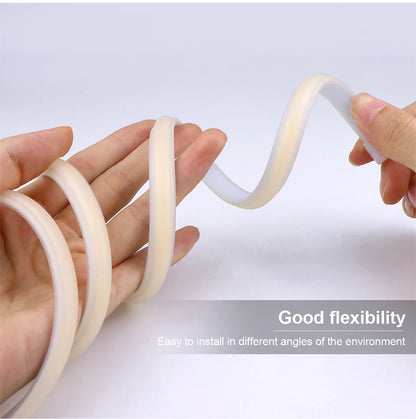 COB LED Under Cabinet LED Strip kitchen Light High Quality110V 220V Wardrobe Closet Lamp Neutral/Warm White Waterproof Neon Tape