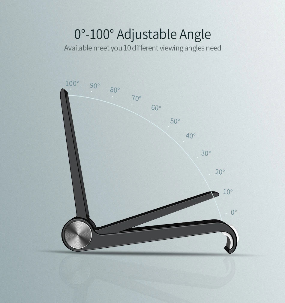 Universal Desktop Mobile Phone Holder Stand For IPhone IPad Adjustable