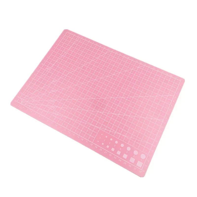 A3 A4 A5 PVC Cutting Mat Workbench Patchwork Sewing Manual DIY Knife Engraving Leather Cutting Board Single Side Underlay