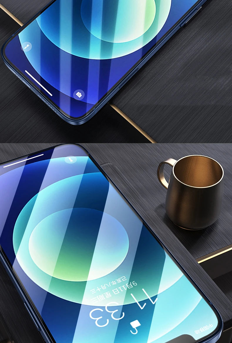 3PCS Tempered Glass For iPhone 15 14 13 12 11 Pro Max 7 8 Plus Screen Protector For iPhone X XS Max XR Protective Glass Film