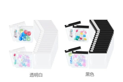 1/7/28PCS Pill Pouch Bags Zippered Pill Pouch Reusable Pill Bags Clear Eva Pill Bag Self Sealing Medicine Organizer Storage Bags