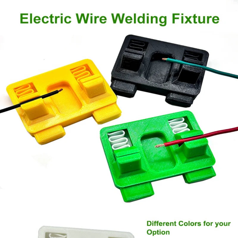 1PC ABS Welding Wire Fixture Soldering Wire Holder Welding Clamp Repair Tool  Secure Hold for Neat Wiring Solutions, Wire Holder