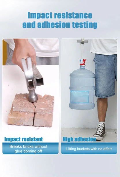 AB Type Casting Repair Glue High Temperature Resistant Liquid Metal Welding Filler Metal Repair Glue Tools Caulking Agent Super