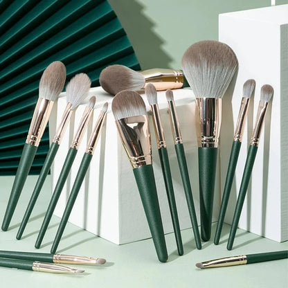 13 soft makeup brushes set cosmetic foundation