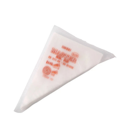 100PCS Disposable Piping Bag Cream Pastry Cake Icing Sugarcraft Cupcake Piping Decorating Baking Tool