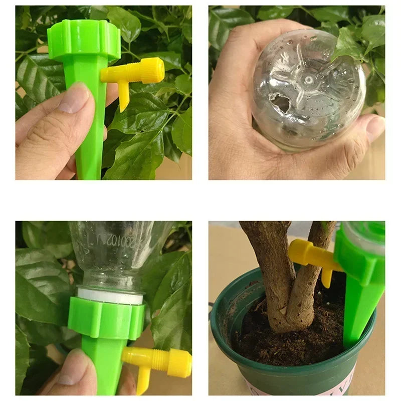 Automatic Drip Irrigation System Self Watering  Adjustable for Flower Plants Greenhouse Garden Auto Water Dripper Device