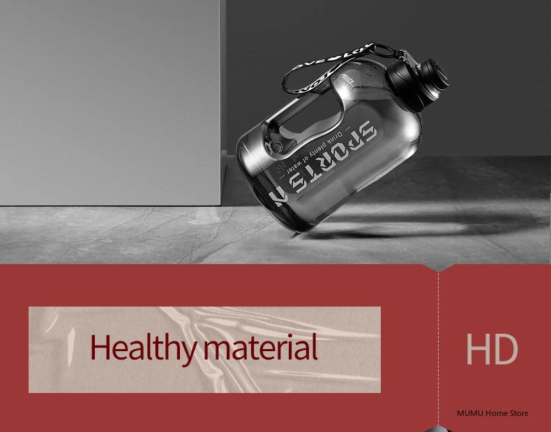 1.7L/2.7L/4L/5L Large Capacity Water Bottle Gym Cycling Cup Sports Water Bottle Portable For Fitness Camping Men Water Kellte