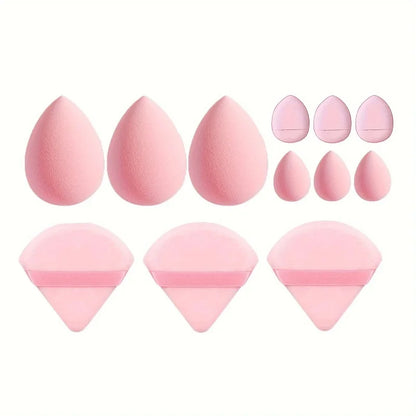 12-Piece All-Purpose Makeup Sponge Set